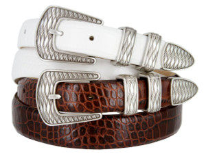 Orion Genuine Full-Grain Cowhide Leather Designer Golf Dress Belt